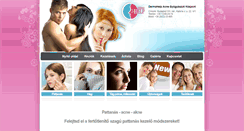 Desktop Screenshot of dermahelp.hu