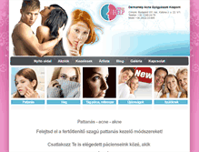 Tablet Screenshot of dermahelp.hu